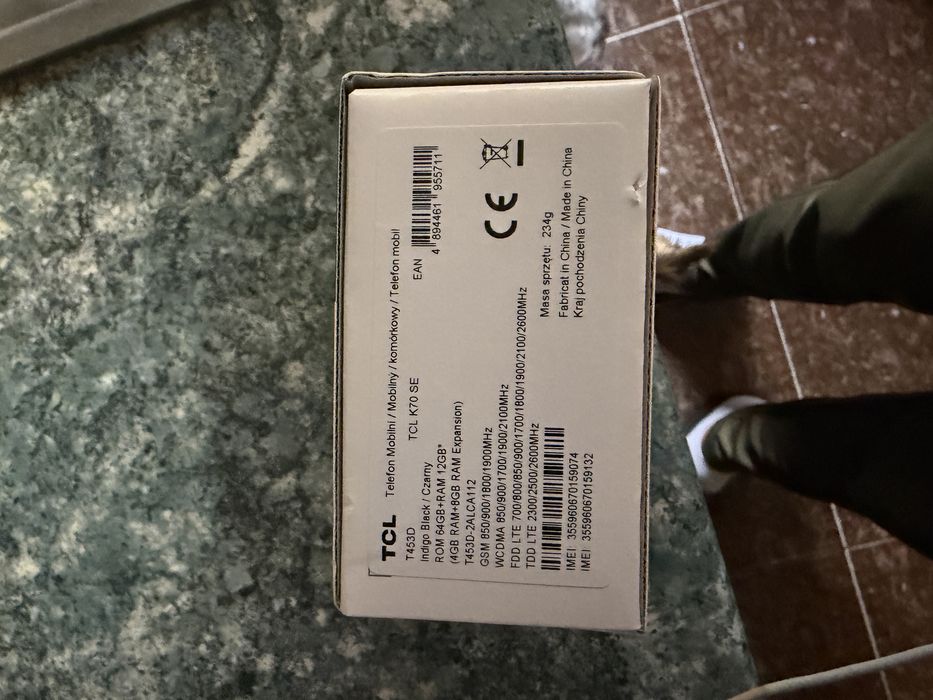 Vand telefon TCL  K70se