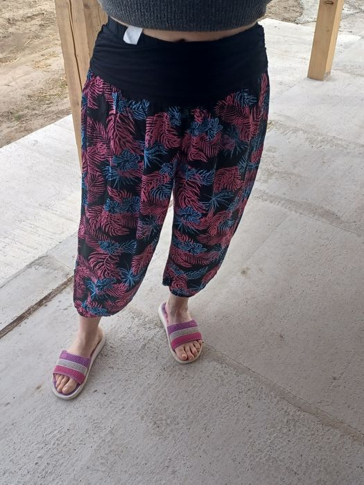 Șalvari de damă multicolor