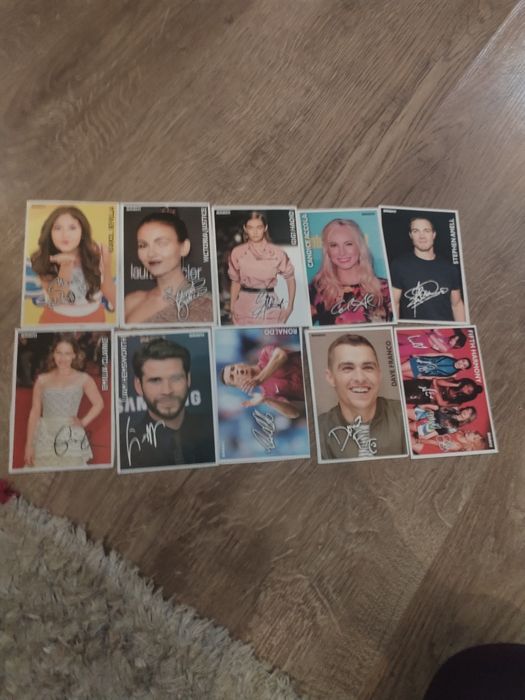 Картички с автограф