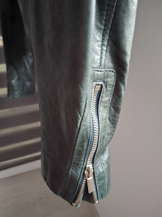 Geaca biker piele Stradivarius