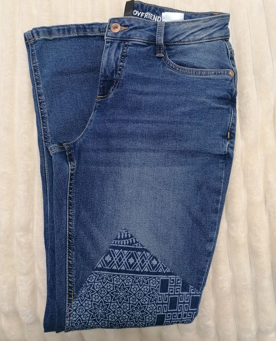 Blugi Rainbow Boyfriend marimea M