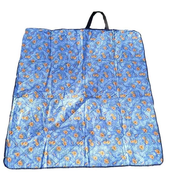 Patura de picnic model cu floarea soarelui 115x115 cm