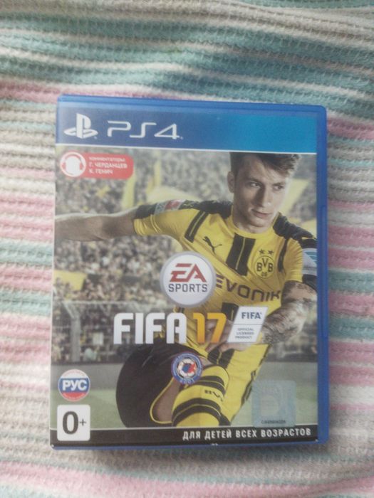 Диск fifa 17 для ps4