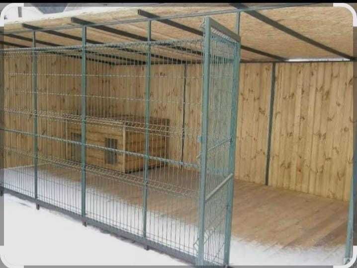 Вольеры для собак из 3Д сетки