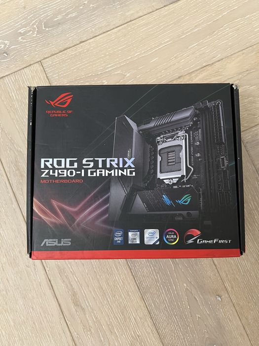 Asus rog z490i gaming mini itx/ обмен не интересует