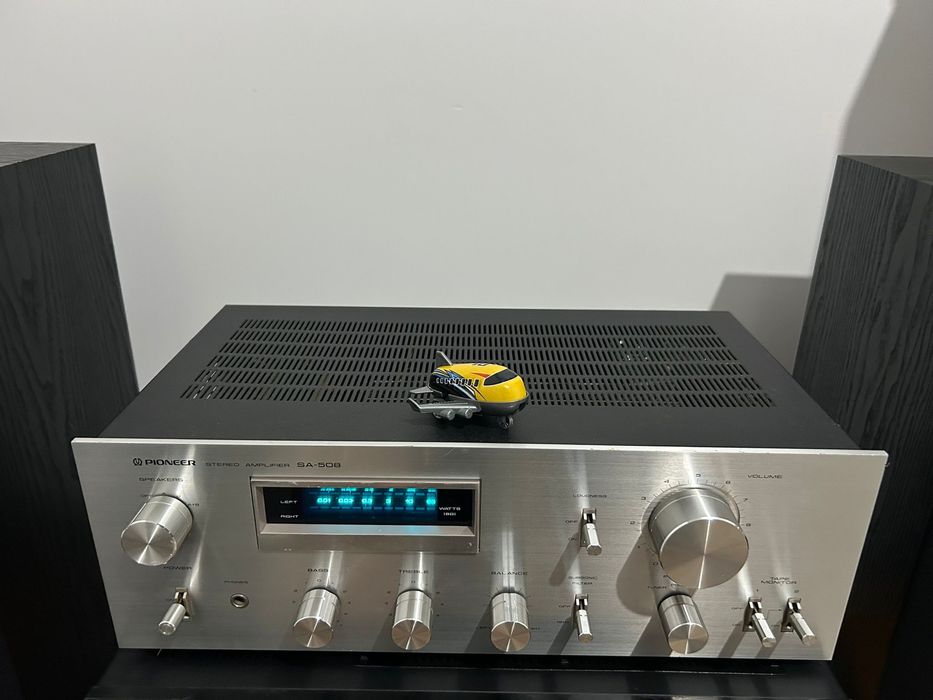 PIONEER SA 508 Blue - Amplificator vintage , sunet de calitate