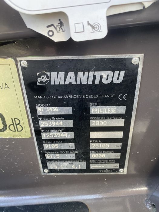 Manitou telescopic MT1436