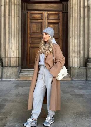 Palton lana Hande made Zara Limited