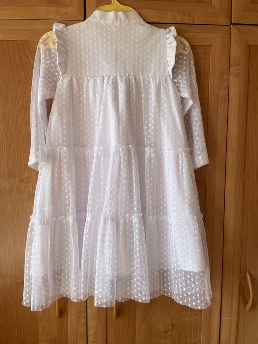 Белое платье для девочки
