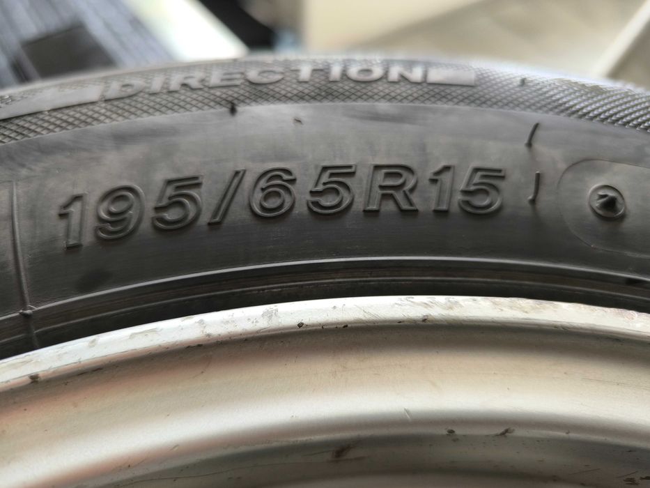 Джанти алуминиеви  с гуми LASSA - 4 броя,15 цола