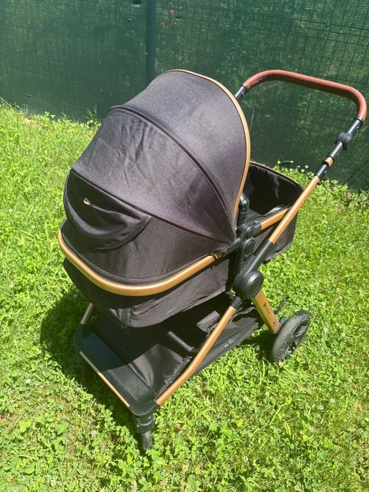 Carucior multifunctional Kinderkraft Esme Pro 3in1 - negru