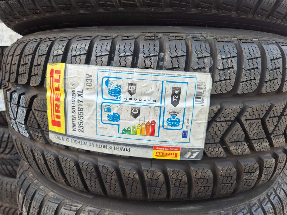 4 Anvelope M+S IARNA - 235/55/17 - PIRELLI Scorpion Winter - NOU - DOT 2019 !