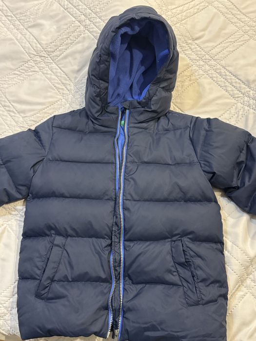 Зимно детско яко пух Benetton