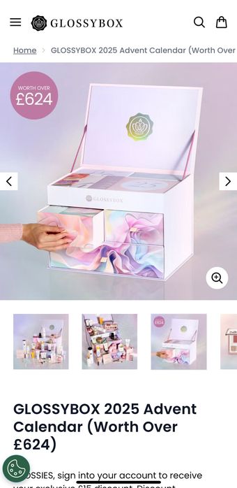 GLOSSY BOX календар