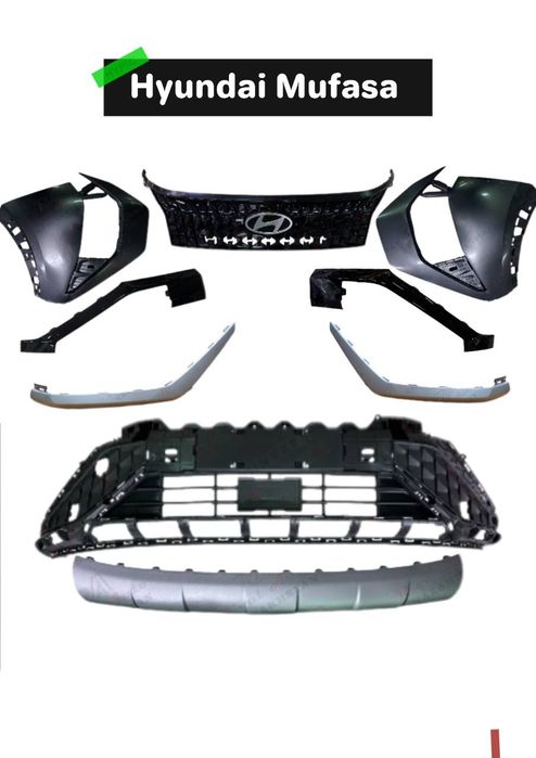 Бампер передний Хюндай Муфаса