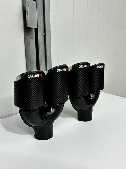 Накрайници Akrapovic Хромирани!