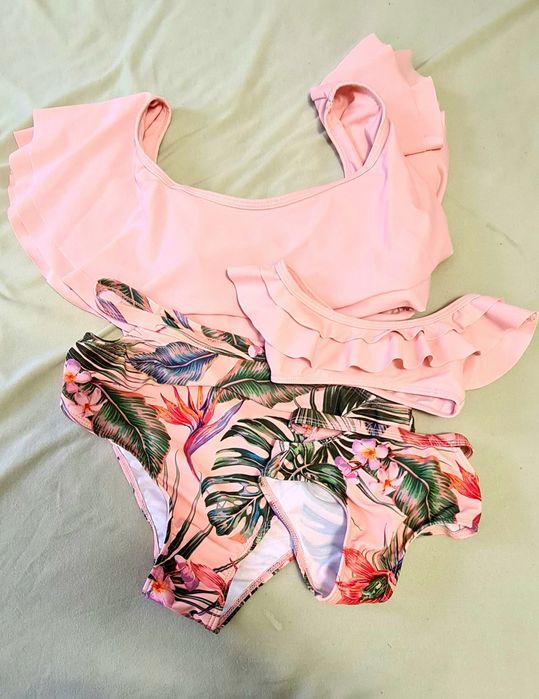 Set costum de baie mamă-fiica