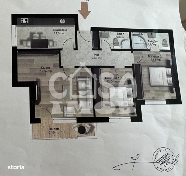 Comision 0 - Vanzare apartament NOU - ULTRAMODERN in Targoviste