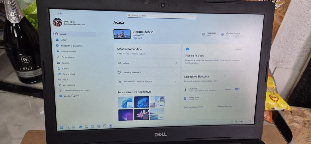 Laptop dell inspiron 15 " procesor Intel