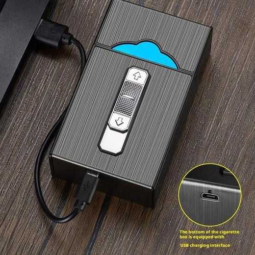 Зажигалки плюс портсигар Usb