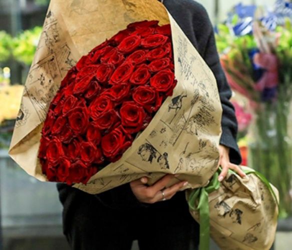 Розы цветы доставка Костанай