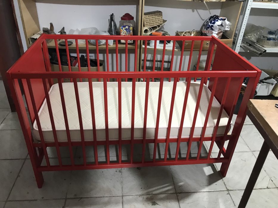 Patut copil cu saltea