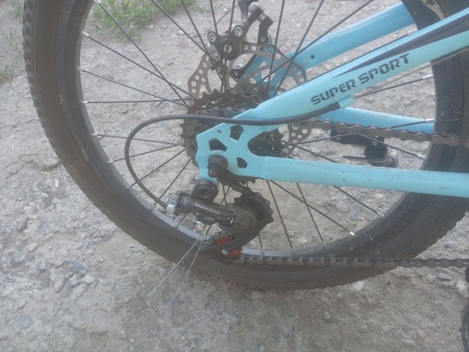 Новый велосипед подросковый