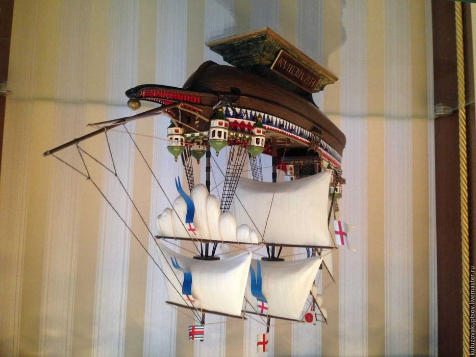 Сборная модель Галеон "ЭЛИЗАБЕТ" Фрэнсиса Дрейка в масштабе 1:200