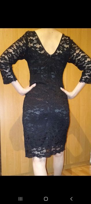 Красивое кружевное платье