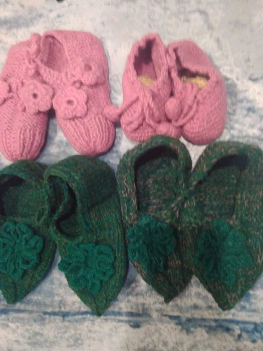 Вязаные вещи для детей ручной работы