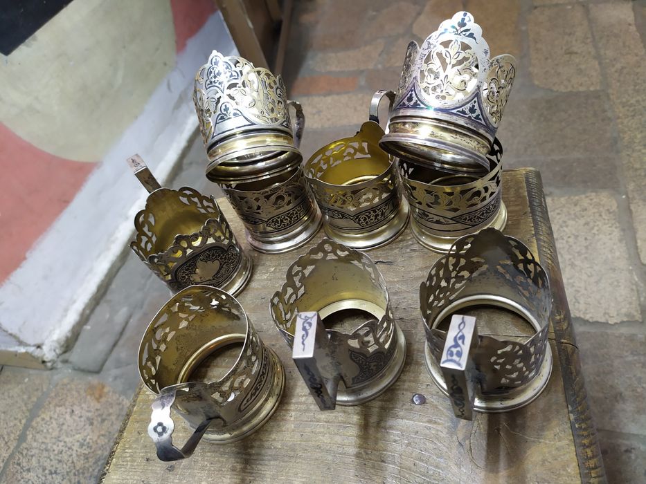 Подстаканник, серебро