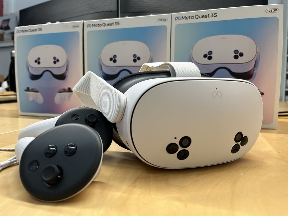 Meta Quest 3/3S 128/512GB доступный вход в мир и смешанной реальности!