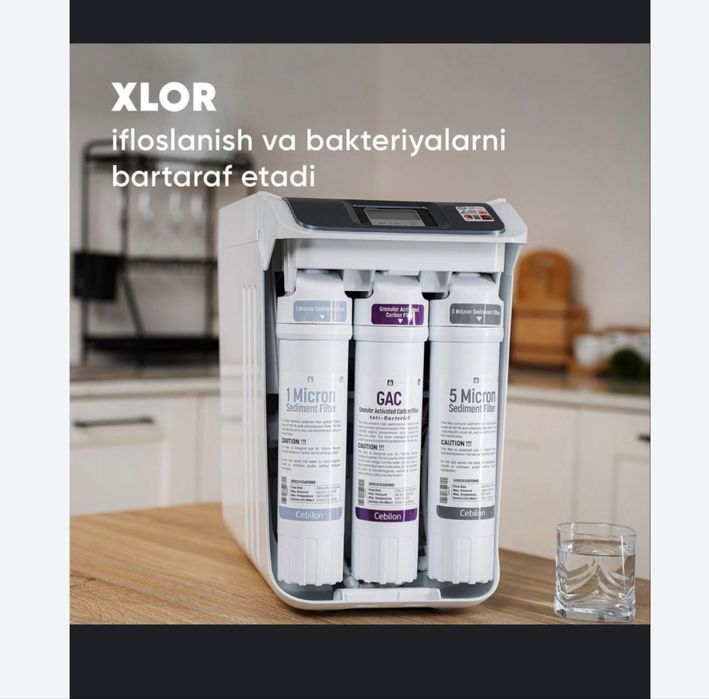 Suv filtiri cebilon pro Germaniya maxsuloti