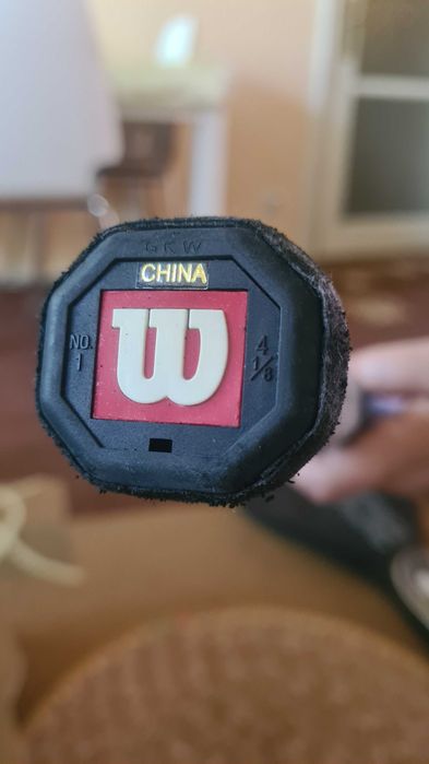 Racheta de tenis Wilson nFury Hybrid 110 cu husa si 7 mingi
