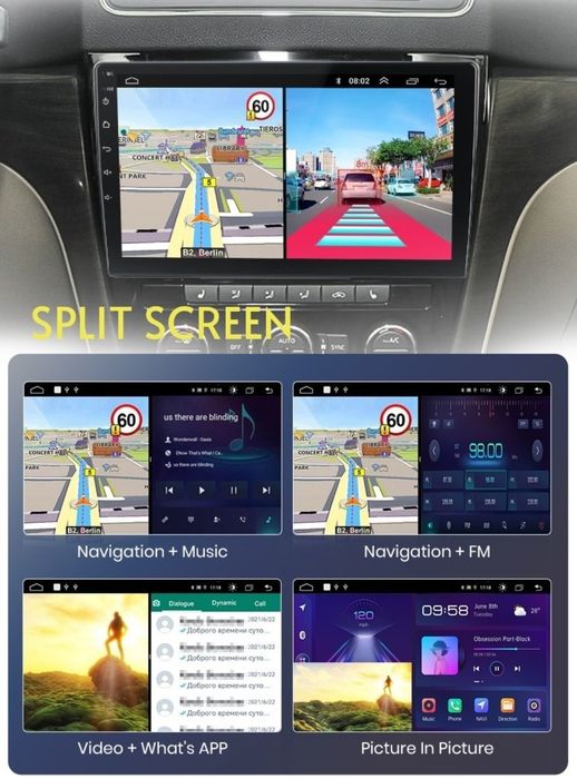 Navigatie Android dedicata Skoda Yeti 5L (2009-2014).