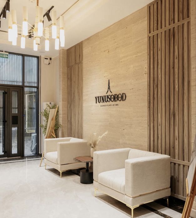 Юнусабад 8 Новостройка ЖК NRG Yunusobod 1 комнатная 2 этаж, 42м2. Евро