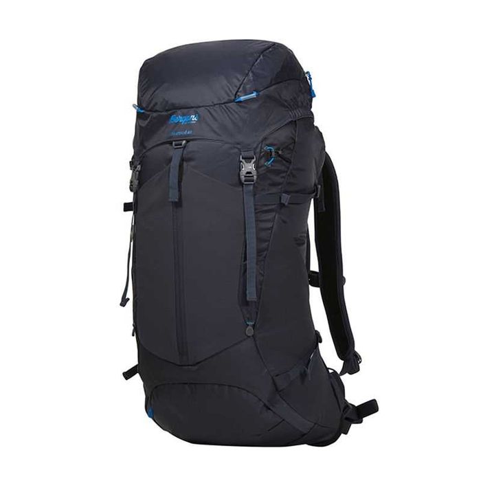 Продавам туристическа раница Bergans Skarstind 40L Night Blue - вентилиран гръб, отлично състояние