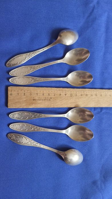 Мельхиоровые ложки вилки