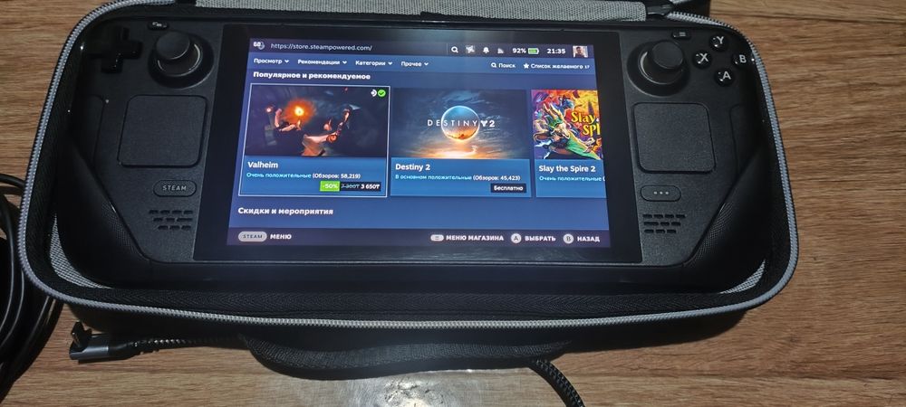 Продам steam deck lcd 512 gb
