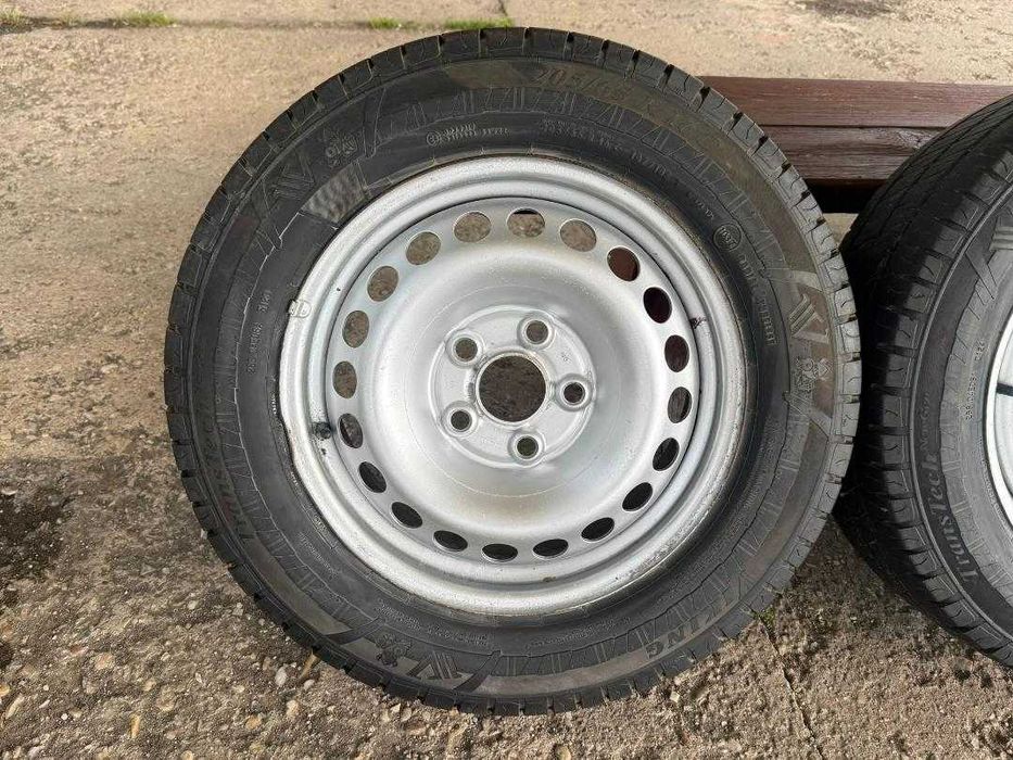 Jante tabla+anvelope C-uri M+S VW Transporter T6,T5