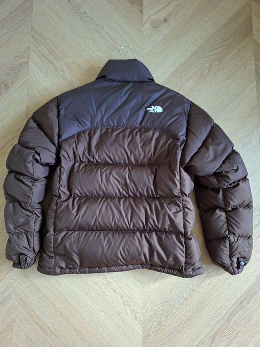 Винтидж Y2K Оригинално яке рр L The North Face Nuptse 700 (Кафяво / Пух)