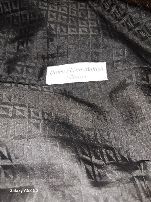 Haină de blana naturala vizon