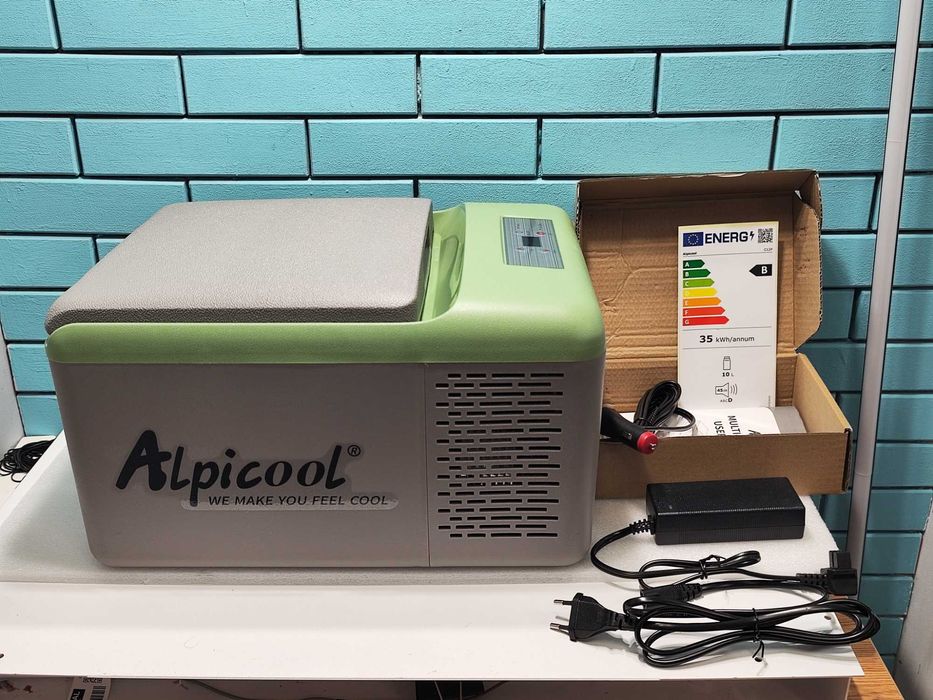 Alpicool C9PT 9L мини хладилник с компресор – охлажда до -20°C