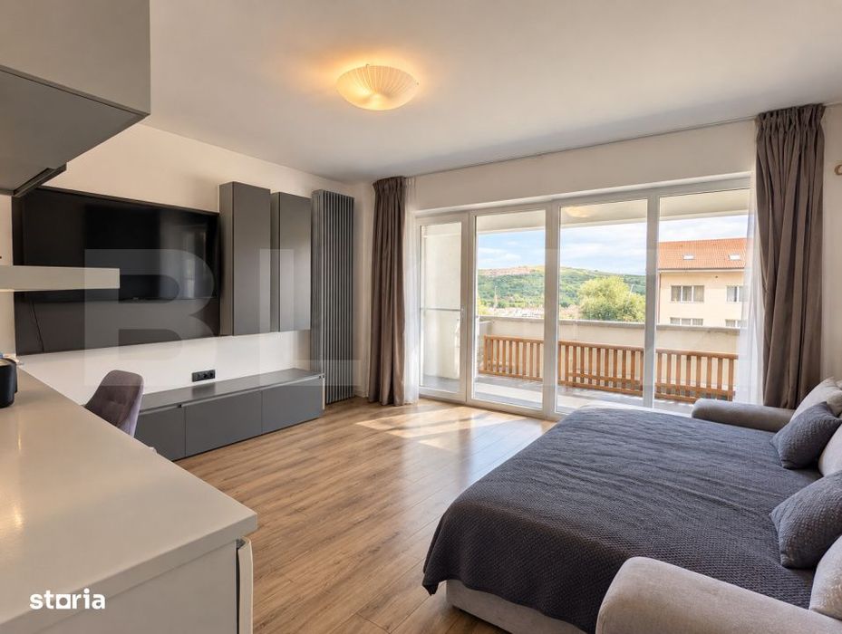 Apartament 3 camere, 89 mp, decomandat, parcare subterana – Borhanci
