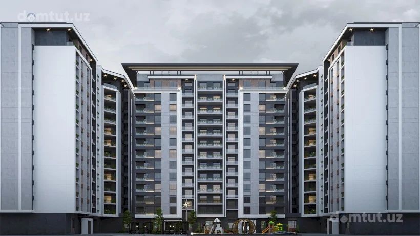 квартира в Miran House 52.6 кв/м (коробка), мирабадский пасп.стол