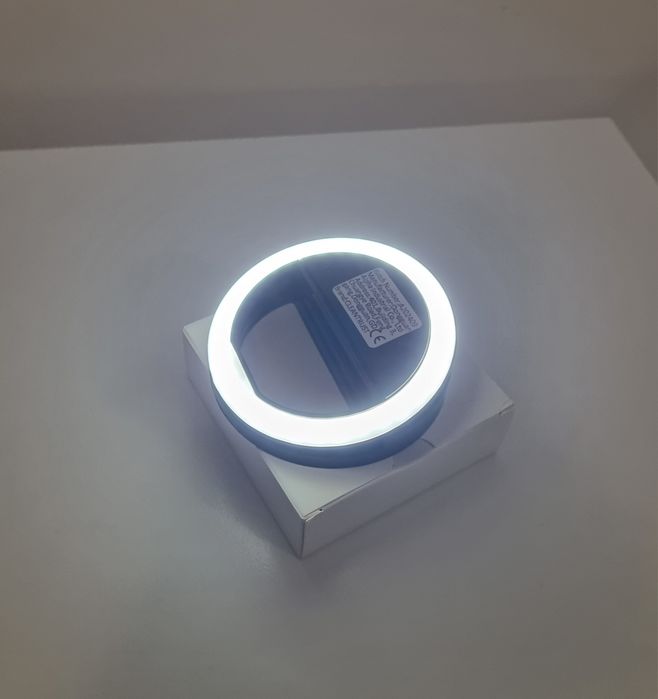 Inel Luminos LED Portabil pentru Selfie / Telefon