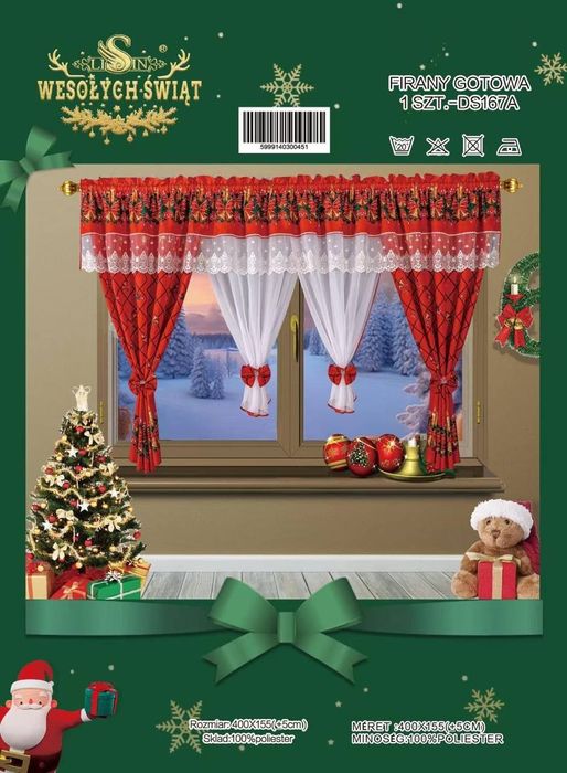 Set perdea + draperie gata cusute