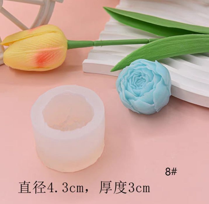 Силиконовые формы для шоколада, зефира и желейных цветов