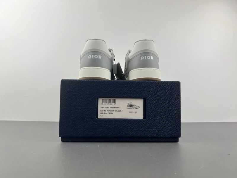 Dior B27 Low Gray White