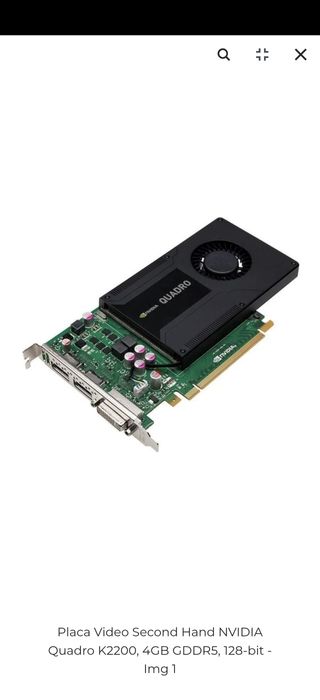 Placa video Nvidia quadro k2200